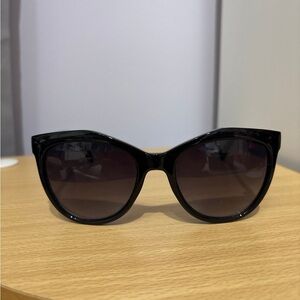 Kenneth Cole Reaction Black Cat Eye Sunglasses